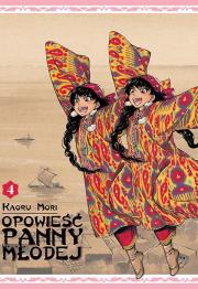 Opowieść Panny Młodej. Tom 4. Autor: Kaoru Mori. Dadada.pl Okładka książki Opowieść Panny Młodej. Tom 4