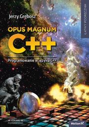 Opus magnum C++. Programowanie w języku C++ w.3. Autor: Grębosz Jerzy. Dadada.pl Okładka książki Opus magnum C++. Programowanie w języku C++ w.3
