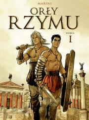 Orły Rzymu Księga I w.2017. Autor: Marini Enrico. Dadada.pl Okładka książki Orły Rzymu Księga I w.2017