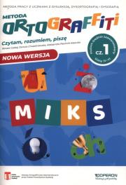 Ortograffiti Czytam, rozumiem, piszę cz.1. Autor:   Praca zbiorowa. Dadada.pl Okładka książki Ortograffiti Czytam, rozumiem, piszę cz.1