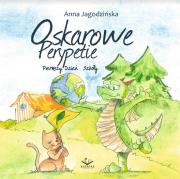 Oskarowe Perypetie. Autor: Anna Jagodzińska. Dadada.pl Okładka książki Oskarowe Perypetie