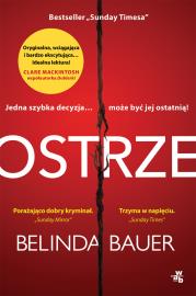 Ostrze - uszkodzone. Autor: Bauer Belinda. Dadada.pl Okładka książki Ostrze - uszkodzone