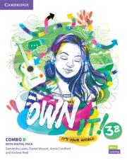 Own it! L3B Combo B with Digital Pack. Autor: Lewis Samantha, Vincent Daniel, Cornford Annie, Reid Andrew. Dadada.pl Okładka książki Own it! L3B Combo B with Digital Pack