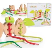 Owoce do sznurowania. Wydawca: CUBIKA. Dadada.pl Opakowanie Owoce do sznurowania