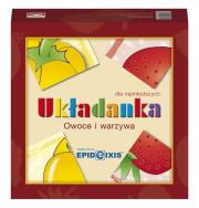 Okładka książki Owoce i warzywa. Układanka dla najmłodszych w.2022