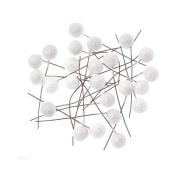 Opakowanie Owoce ostrokrzewu białe brokat 1,2cm 24szt