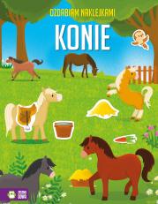 Okładka książki Ozdabiam naklejkami Zachwycające konie