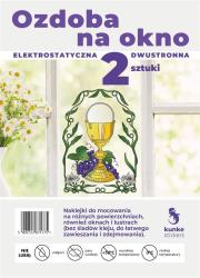 Opakowanie Ozdoba na okno elektrostatyczna 2szt