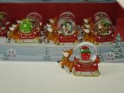 Opakowanie Ozdoba świąteczna kula śniegowa (12szt)