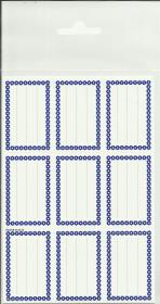 Opakowanie Paczka naklejki na zeszt MB1 2 sztuki