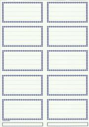 Opakowanie Paczka naklejki na zeszyt DB 25 sztuk