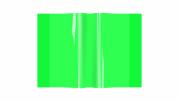 Opakowanie Paczka okładki zeszytowe A4 neon zielony 10 szt.