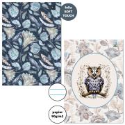 Opakowanie Paczka zeszyt A4 32k. linia Animal Boho mix pakiet 5 sztuk