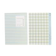 Opakowanie Paczka zeszyt A4 48k.kratka Still mix pakiet 5 sztuk