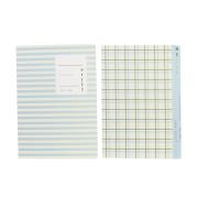 Opakowanie Paczka zeszyt A4 48k.linia Still mix pakiet 5 sztuk