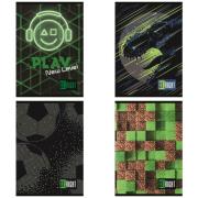 Opakowanie Paczka Zeszyt A5 32 k. kratka mix wzorów 15 szt.