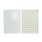 Opakowanie Paczka zeszyt A5 48k.kratka Still mix pakiet 5 sztuk