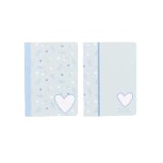 Opakowanie Paczka zeszyt A5 48k.kratka  Sweet Blue mix pakiet 5 sztuk