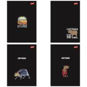 Opakowanie Paczka Zeszyt A5 60 k. kratka Capybara mix wzorów 10 szt.