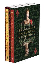 Pakiet Dwa królestwa, jedna krew / Korona w złocie i krwi. Autor: Czarnecka Renata. Dadada.pl Okładka książki Pakiet Dwa królestwa, jedna krew / Korona w złocie i krwi