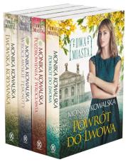 Pakiet: Dwa miasta 1-4. Autor: Monika Kowalska. Dadada.pl Okładka książki Pakiet: Dwa miasta 1-4