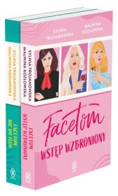 Pakiet Facetom wstęp wzbroniony / Facetom nic do tego. Autor: Sylwia Trojanowska, Kozłowska Malwina. Dadada.pl Okładka książki Pakiet Facetom wstęp wzbroniony / Facetom nic do tego
