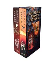 Okładka książki Pakiet: Fourth Wing. Czwarte Skrzydło / Iron Flame. Żelazny płomień