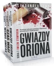 Pakiet Gwiazdy Oriona / Czas Wagi / Wenus umiera. Autor: Aleksander Sowa. Dadada.pl Okładka książki Pakiet Gwiazdy Oriona / Czas Wagi / Wenus umiera