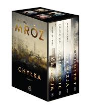 Pakiet Kasacja / Zaginięcie / Rewizja / Immunitet. Autor: Remigiusz Mróz. Dadada.pl Okładka książki Pakiet Kasacja / Zaginięcie / Rewizja / Immunitet