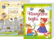 Pakiet: Klasyczne bajki/Domek dla lalek. Zamek. Autor:   Praca zbiorowa. Dadada.pl Okładka książki Pakiet: Klasyczne bajki/Domek dla lalek. Zamek