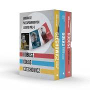 Pakiet Kobusz, Gołas, Czechowicz. Autor: Faryna-Paszkiewicz Hanna, Gołas Agnieszka. Dadada.pl Okładka książki Pakiet Kobusz, Gołas, Czechowicz