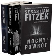 Pakiet Nocny powrót / W amoku / Terapia. Autor: Fitzek Sebastian. Dadada.pl Okładka książki Pakiet Nocny powrót / W amoku / Terapia