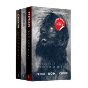 Pakiet: Piętno/Sfora/Cherub. Autor: Piotrowski Przemysław. Dadada.pl Okładka książki Pakiet: Piętno/Sfora/Cherub