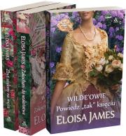 Pakiet Powiedz „tak” księciu / Zakochani do szaleństwa / Zbyt szalony na męża. Autor: Eloisa James. Dadada.pl Okładka książki Pakiet Powiedz „tak” księciu / Zakochani do szaleństwa / Zbyt szalony na męża