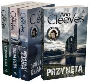 Pakiet Przynęta / Droga przez kłamstwa / Ukryta głębia / Stłumione głosy. Autor: Cleeves Ann. Dadada.pl Okładka książki Pakiet Przynęta / Droga przez kłamstwa / Ukryta głębia / Stłumione głosy