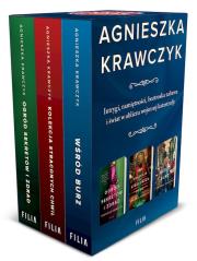 Pakiet Wśród burz / Kolekcja straconych chwil / Ogród sekretów i zdrad. Autor: Krawczyk Agnieszka. Dadada.pl Okładka książki Pakiet Wśród burz / Kolekcja straconych chwil / Ogród sekretów i zdrad
