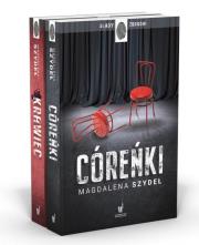 Pakiet Złe miasta: Krawiec / Córeńki. Autor: Magdalena Szydeł. Dadada.pl Okładka książki Pakiet Złe miasta: Krawiec / Córeńki
