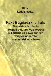 Okładka książki Pakt Bagdadzki a Irak