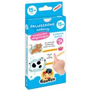 Okładka książki Paluszkowe zabawy dla dzieci 15 mies.+ CzuCzu