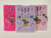 Opakowanie Pamiętnik A5 pluszowy MIX