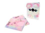 Opakowanie Pamiętnik A5 pluszowy z kłódką MIX