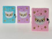 Opakowanie Pamiętnik A5 w okładce pluszowej MIX