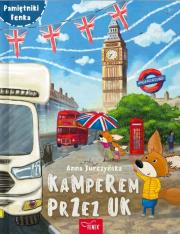 Pamiętnik Fenka. Kamperem przez UK. Autor: Anna Jurczyńska. Dadada.pl Okładka książki Pamiętnik Fenka. Kamperem przez UK