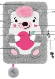 Opakowanie Pamiętnik Hedgehog