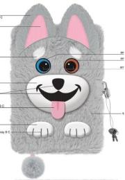 Opakowanie Pamiętnik Husky