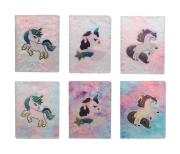 Opakowanie Pamiętnik pluszowy z Jednorożcem MIX