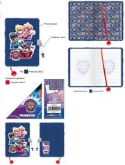 Opakowanie Pamiętnik Psi Patrol