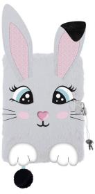 Opakowanie Pamiętnik z kłódką 3D włochacz A5 96k Rabbit