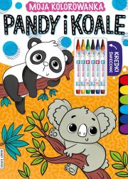 Pandy i koale. Autor:   Praca zbiorowa. Dadada.pl Okładka książki Pandy i koale