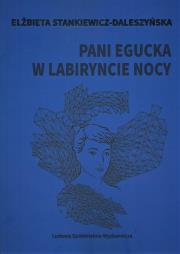 Okładka książki Pani Egucka w labiryncie nocy